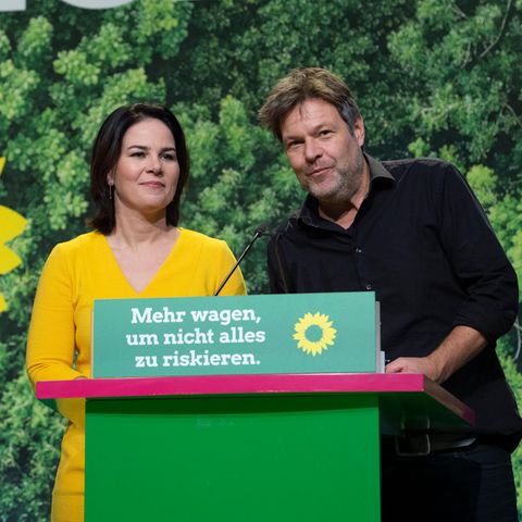 Annalena Baerbock und Robert Habeck