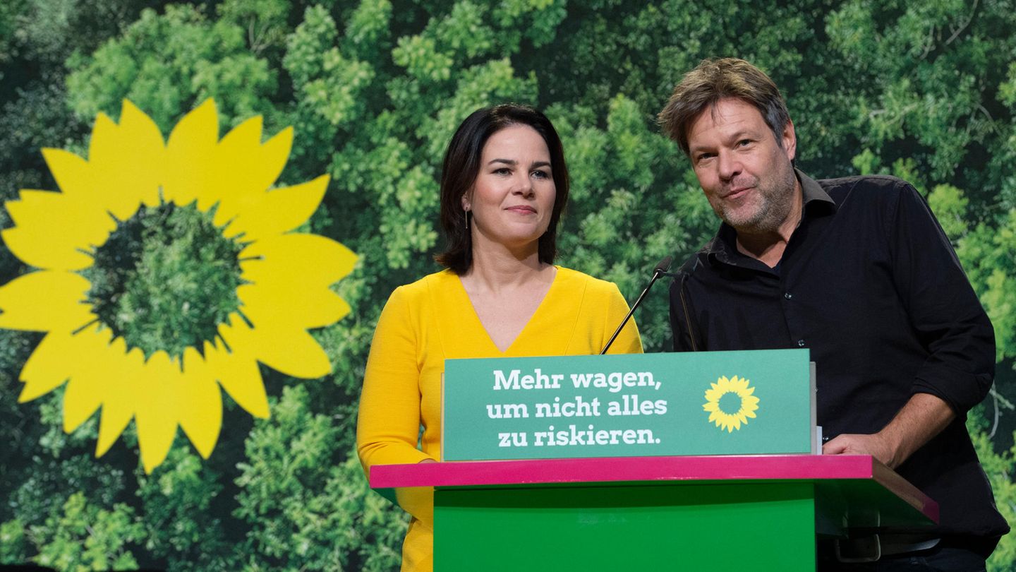 Annalena Baerbock und Robert Habeck