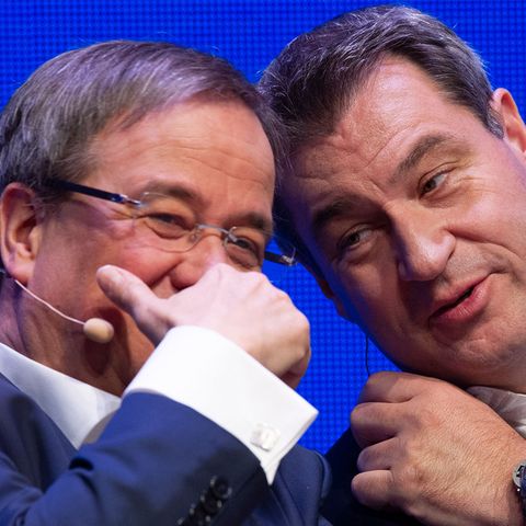 Lachet und Söder