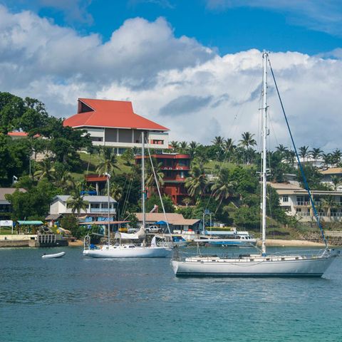Hafen von Port Vila auf Vanuatu