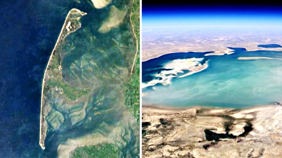 Google Earth Von Sylt bis zum Aralsee – Google Earth zeigt erschütternde Zeitraffer-Aufnahmen