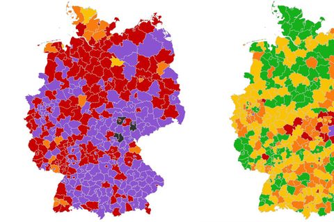 Coronavirus Deutschlandkarte