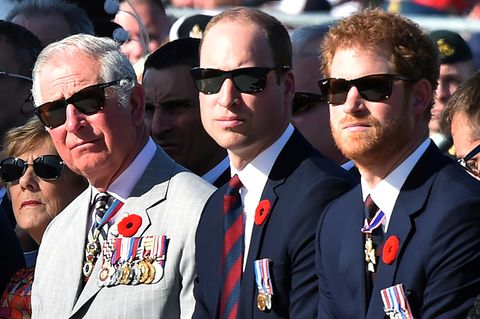 Prinz Charles, Prinz William und Prinz Harry