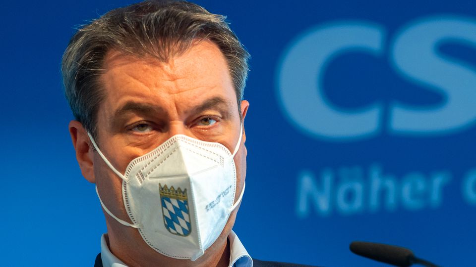 Markus Söder erklärt seinen Verzicht auf die Kanzlerkandidatur Markus Söder erklärt seinen Verzicht auf die Kanzlerkandidatur