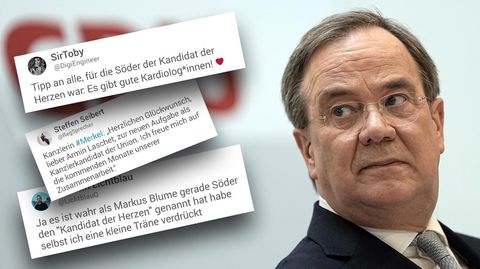 Armin Laschet ist Kanzlerkandidat der Union – Twitter-Reaktionen im Überblick