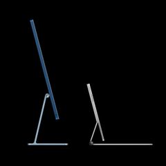 Der neue iMac (links) und das iPad Pro nähern sich nicht nur optisch aneinander an