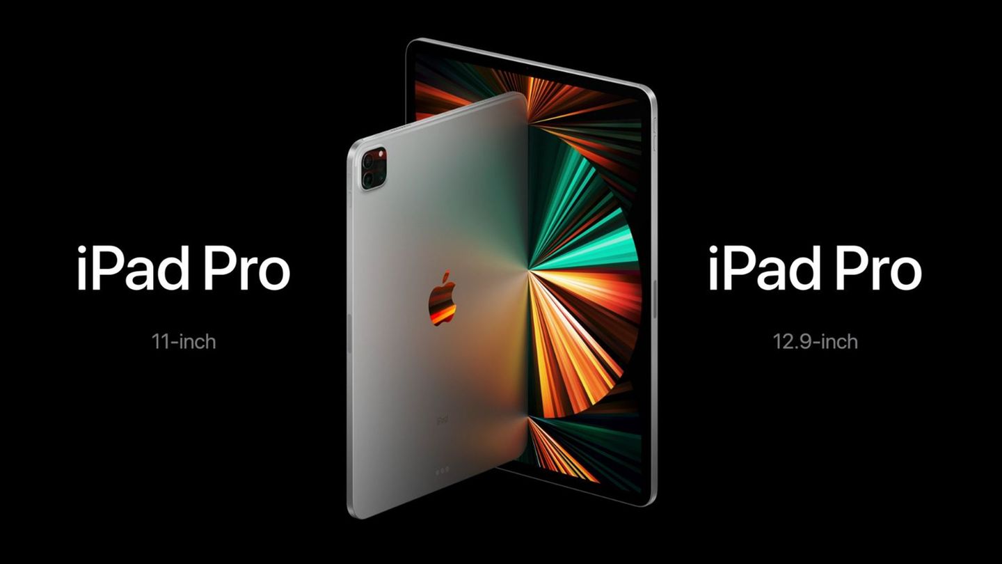 Event "Spring Loaded": Das neue iPad Pro dagegen unterscheidet sich optisch nicht von Vorjahresmodell