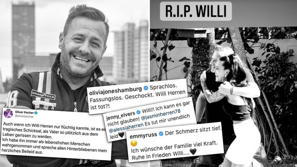 Oliver Pocher, Mickie Krause und Co. – So trauern die Promis um Willi Herren.