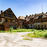 Verwunschenes Gelände: Die ehemalige Lungenheilanstalt befindet sich bei Oranienburg nördlich von Berlin.