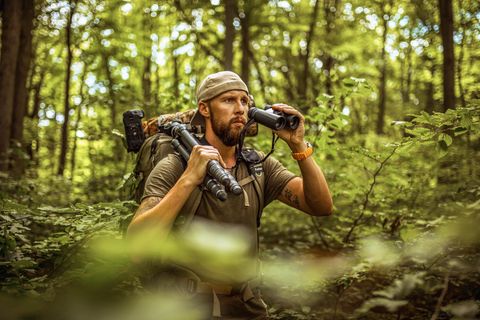 Robert Marc Lehmann im Wald