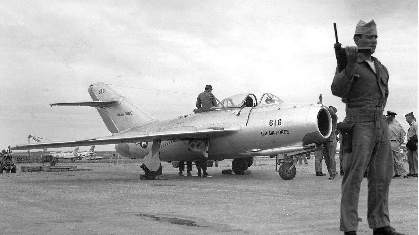 Durch einen Überläufer gelangten die USA in den Besitz einer MiG.