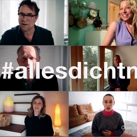 #allesdichtmachen-Protestaktion