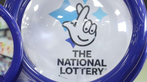 Losverkauf der National Lottery
