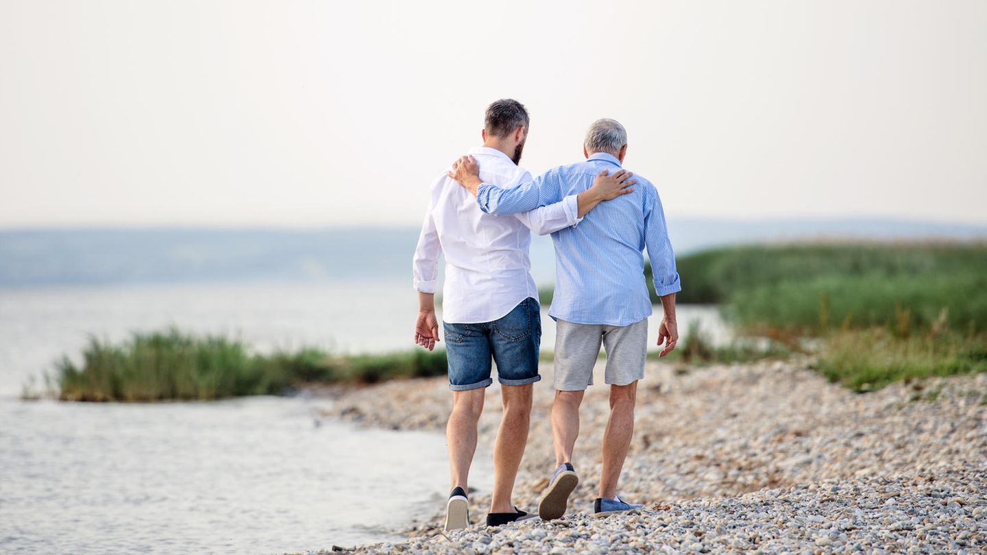 Vater und Sohn