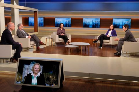 Anne Will und ihre Gäste
