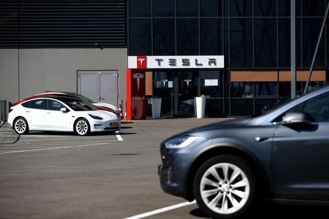 Tesla-Gebäude in Tilburg, Niederlande