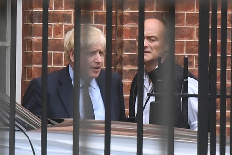 Boris Johnson und Dominic Cummings