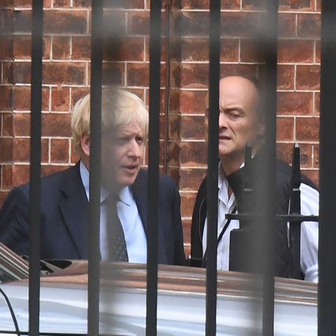 Boris Johnson und Dominic Cummings