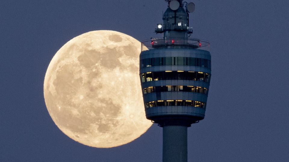 Heute Abend zeigt sich der Supermond über Deutschland | STERN.de