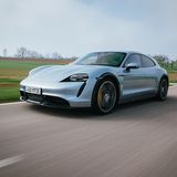 Der Norm-Durchschnittsverbrauch des Porsche Taycan Cross Turismo Turbo S beläuft sich auf 26,4 kWh/100 km
