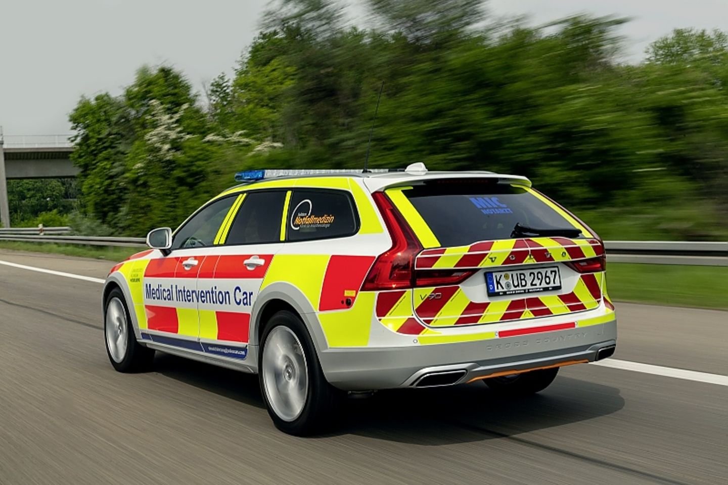 Volvo V90 Cross Country Medical Intervention Car