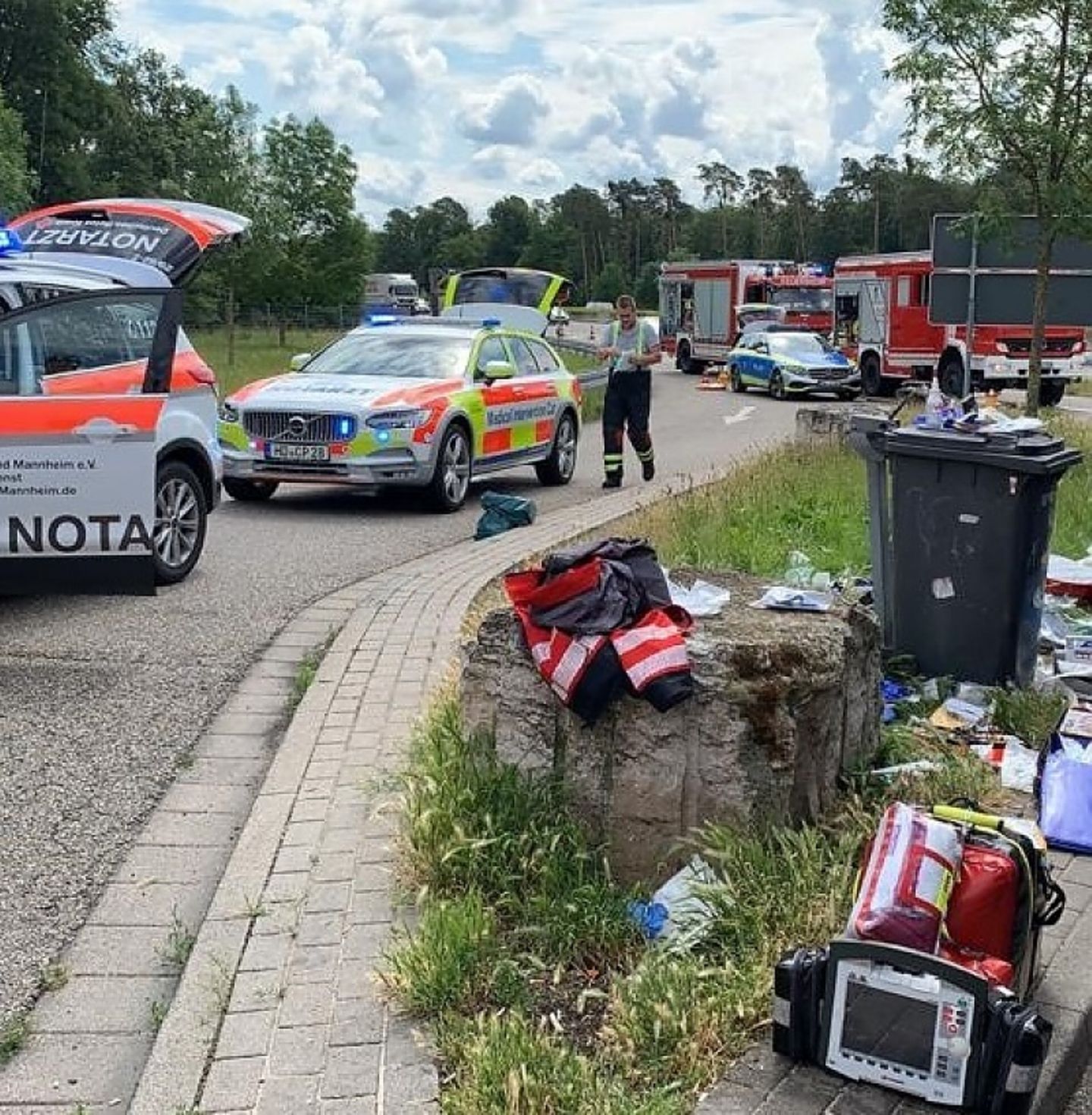 Volvo V90 Cross Country Medical Intervention Car