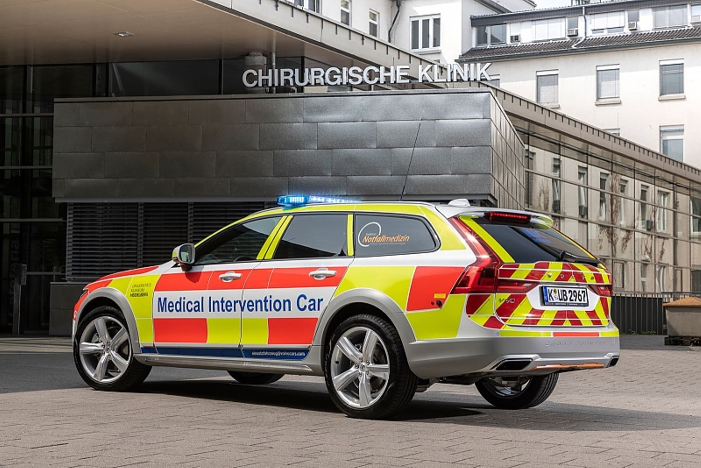 Volvo V90 Cross Country Medical Intervention Car