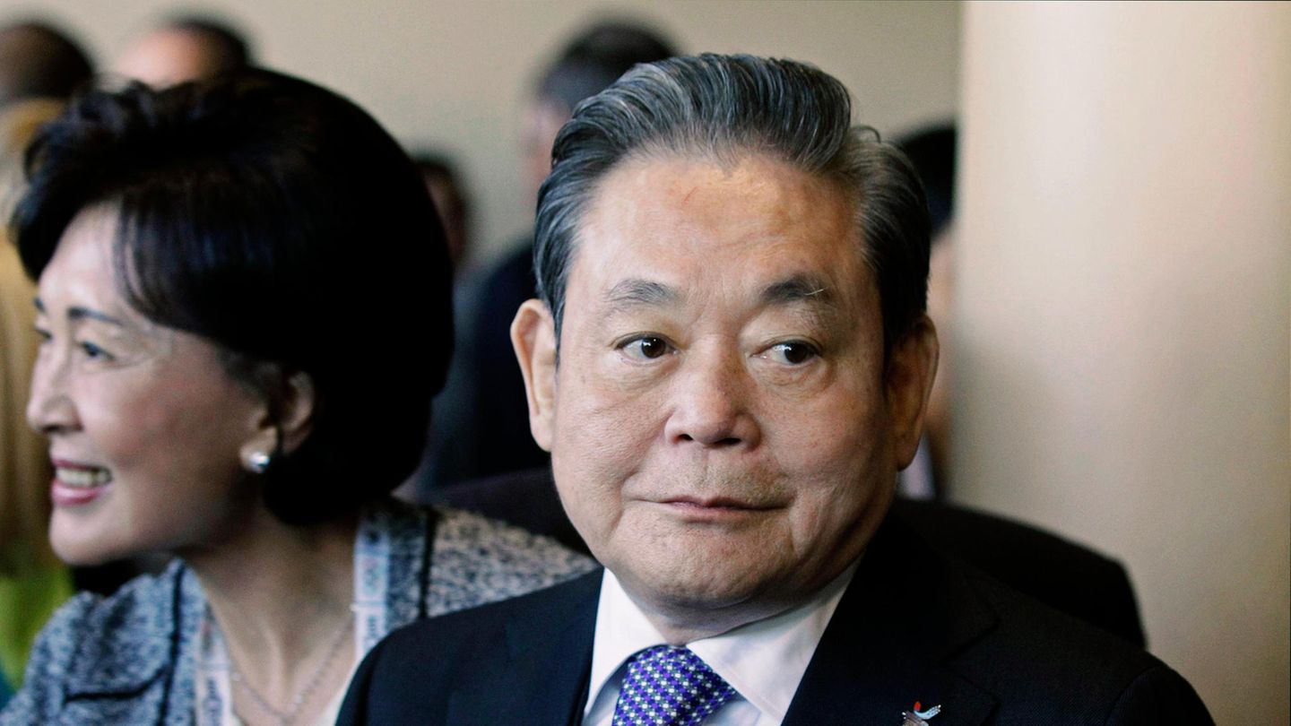 Der ehemalige Chef des Samsung-Konzerns Lee Kun Hee.