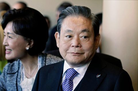 Der ehemalige Chef des Samsung-Konzerns Lee Kun Hee.