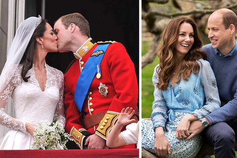 Herzogin Kate und Prinz William feiern ihren zehnten Hochzeitstag