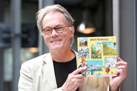 Der schwedische Kinderbuchautor Sven Nordqvist