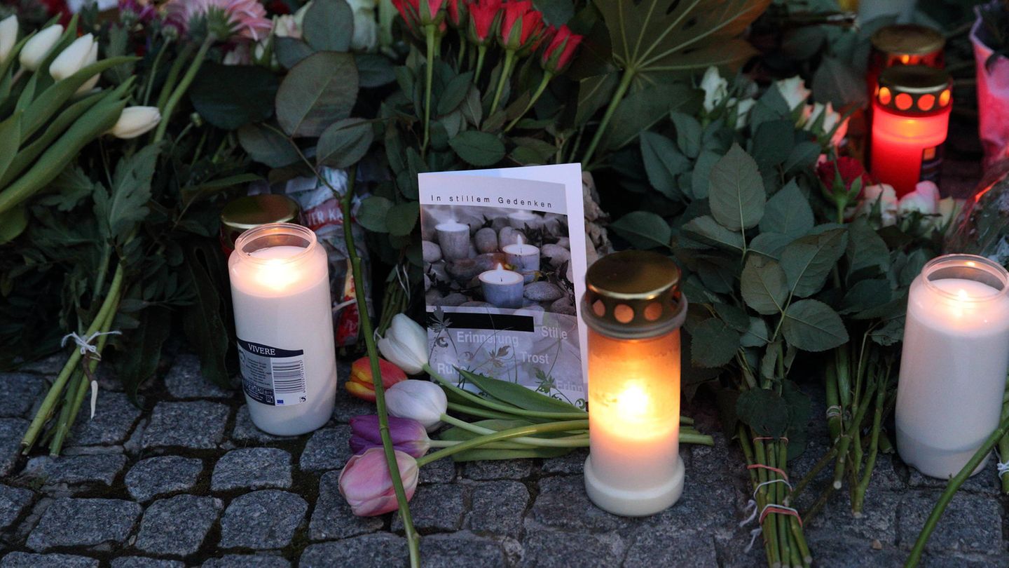 Blumen und Kerzen in Potsdam