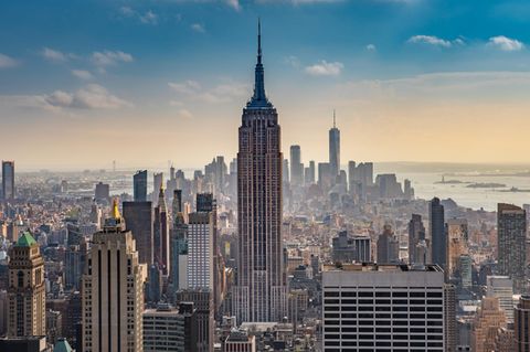 Mit Antenne ist das Empire State Building inzwischen rund 443 Meter hoch