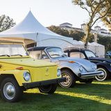 VW Modelle auf dem Concours d Elegance