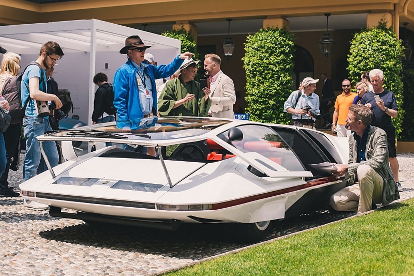 Ferrari 512 S Modulo auf dem Concorso