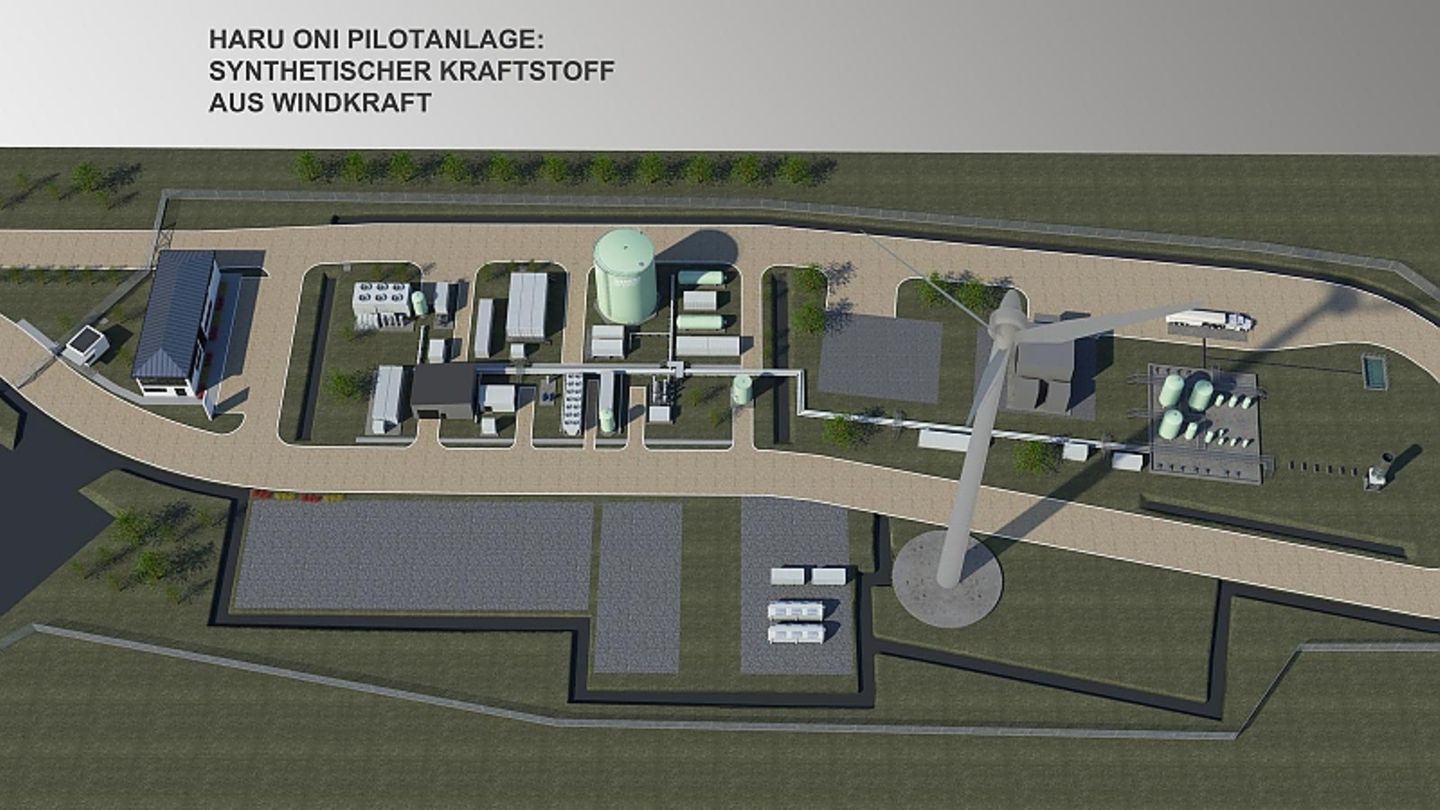 In der Pilotanlage Haru On in Chile will Porsche E-Fuels produzieren In der Pilotanlage Haru On in Chile will Porsche E-Fuels produzieren