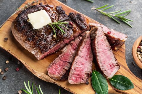 Rindfleisch-Steak