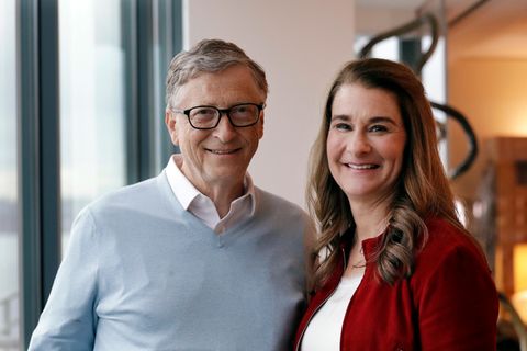 Bill Gates und Melinda Gates
