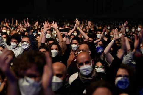 Rock-Konzert in Barcelona