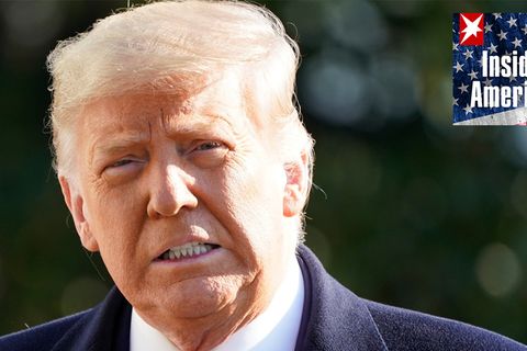Donald Trump im Januar 2021 kurz vor dem Ende seiner Amtszeit