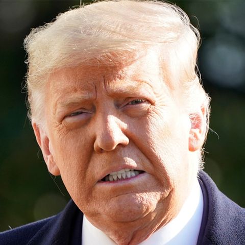 Donald Trump im Januar 2021 kurz vor dem Ende seiner Amtszeit