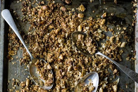 Granola aus dem Ofen