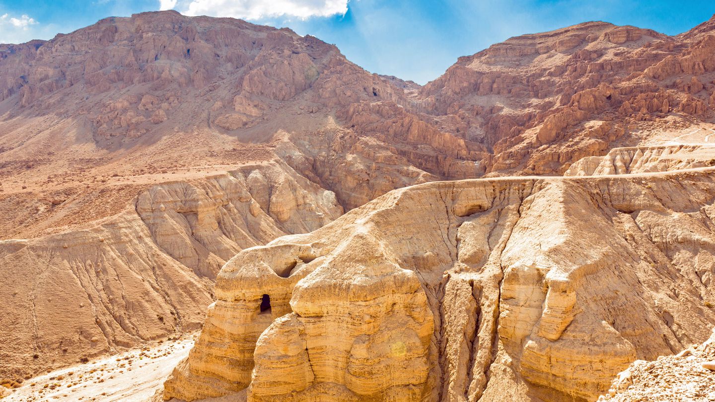 Qumran-Höhlen in Israel Qumran-Höhlen in Israel