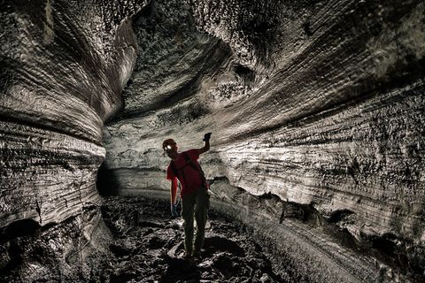 Kazumura Cave auf Hawaii