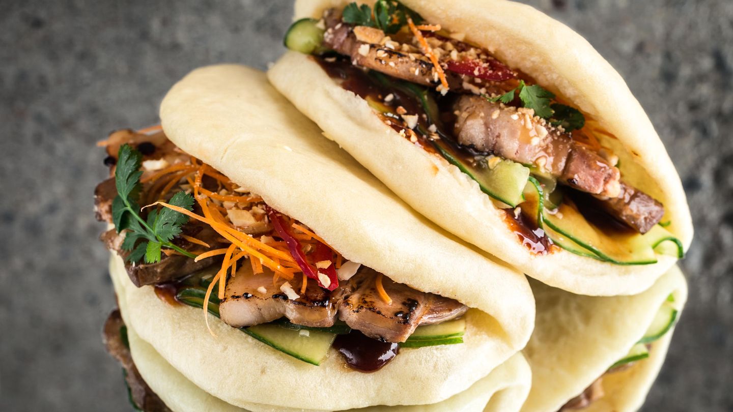 Bao Buns: Gefüllte Hefeteig-Taschen