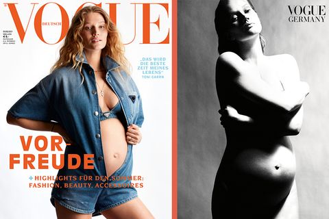 Toni Garrn auf dem Cover der deutschen "Vogue"