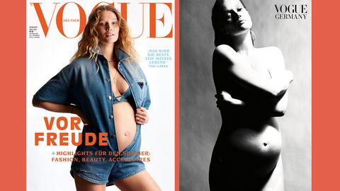 Toni Garrn auf dem Cover der deutschen "Vogue"