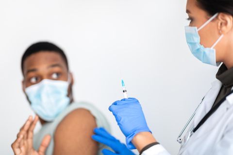 Impfung mit Astrazeneca-Wirkstoff