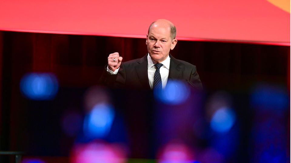 Olaf Scholz, Bundesfinanzminister und Spitzenkandidat der SPD für die Bundestagswahl 2021