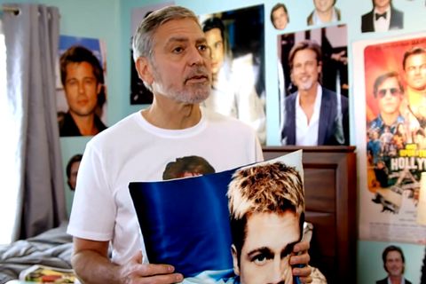 Urkomische Werbekampagne: So denkt George Clooney wirklich von Brad Pitt